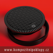 kompozitn poklop kruhov svtlost 610mm, tda zaten D400, vodotsn, pachotsn nabz firma KRAFT Servis s.r.o., www.kompozitnipoklopy.cz