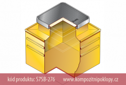 kompozitn achta s pevnou vkou typ S7SB-276, www.kompozitnipoklopy.cz - KRAFT Servis s.r.o.